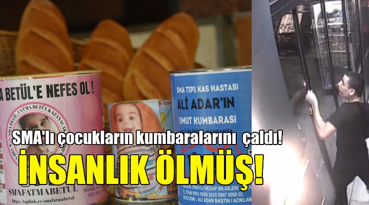  İnsanlık ölmüş  dedirten hırsızlık!