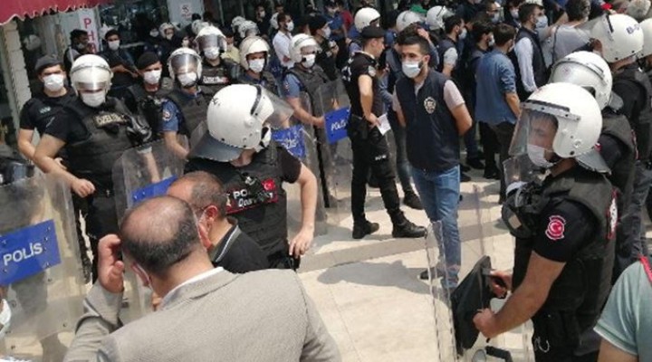 Yürüyüş başlamadan HDP’li 9 kişi gözaltına alındı