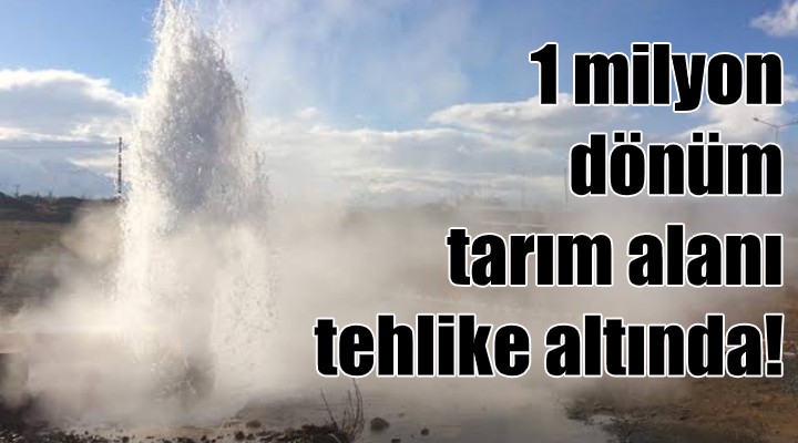 İzmir de 1 milyon dönüm tarım alanı tehlikede! Çevreciler ayağa kalkıyor...