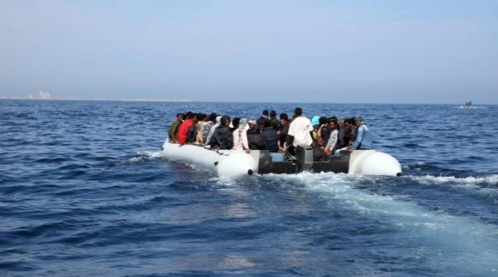 75 göçmen boğularak öldü
