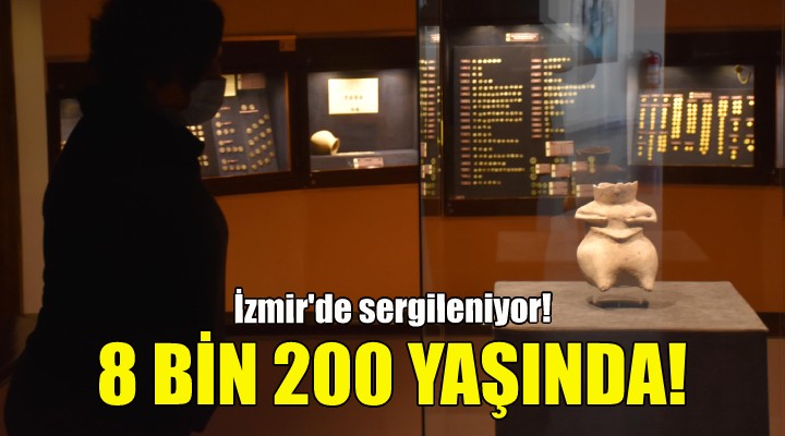 8 bin 200 yaşında... İzmir de sergileniyor!
