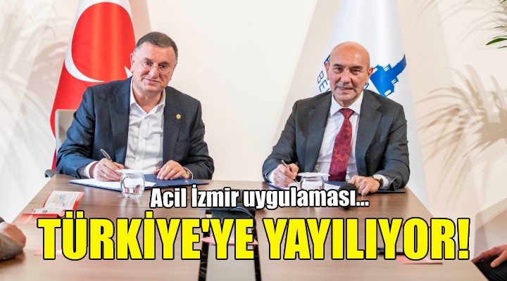 Acil İzmir mobil uygulaması Türkiye’ye yayılıyor!
