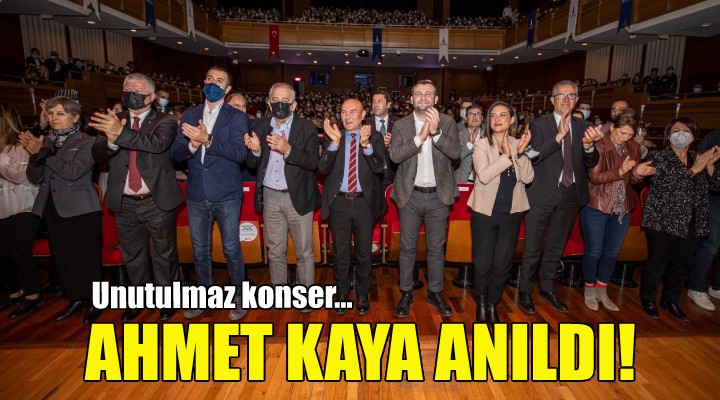Ahmet Kaya yı anma konseri!