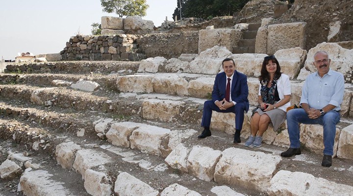 Akdeniz’in yeni antik tiyatrosu Konak’ta doğuyor