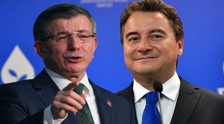 Ali Babacan ve Ahmet Davutoğlu nun oy oranları yükselişte