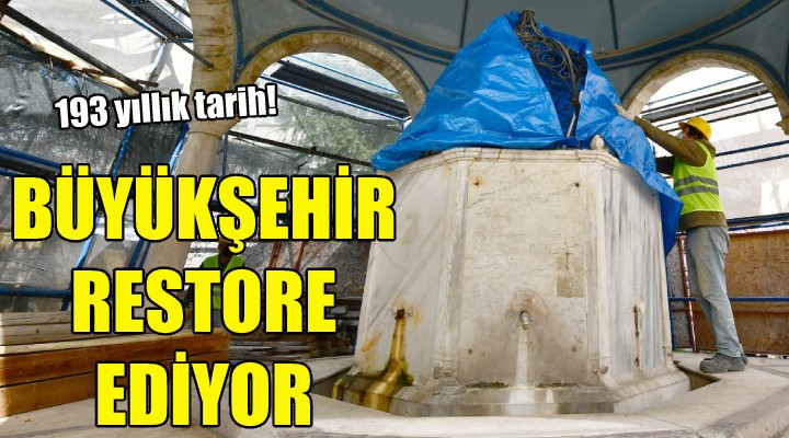 Ali Paşa Şadırvanı restore ediliyor!