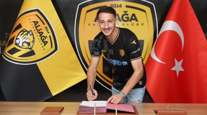Aliağa FK da Mehmet Uysal imzayı attı maça çıktı!