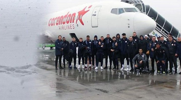 Antalyaspor’un uçağı Sivas’a inemedi!