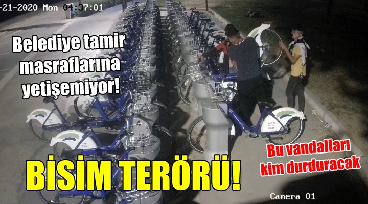 İzmir de BİSİM terörü! BU VANDALLARI KİM DURDURACAK...