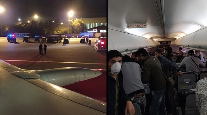 Bağdat tan gelen uçaktaki 57 Türk karantinaya alındı!