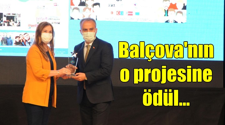 Balçova ya sosyal sorumluluk projesi ödülü