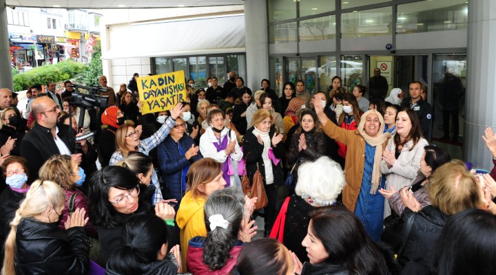 Balçovalı kadınlar şiddete ''dur'' dedi!