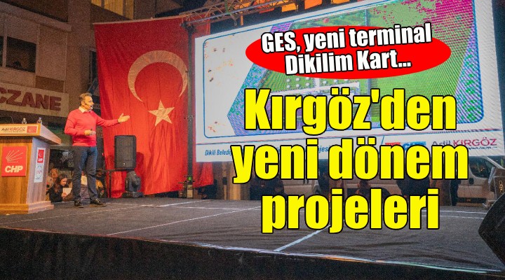 Başkan Kırgöz yeni dönem projelerini açıkladı!
