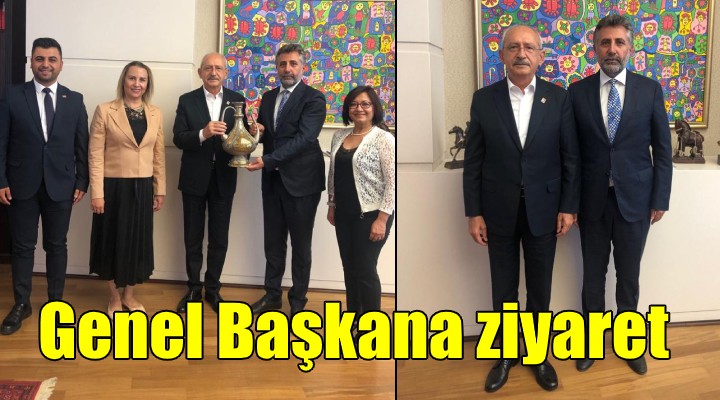 Başkan Sandal, CHP Genel Başkanı Kılıçdaroğlu nu ziyaret etti