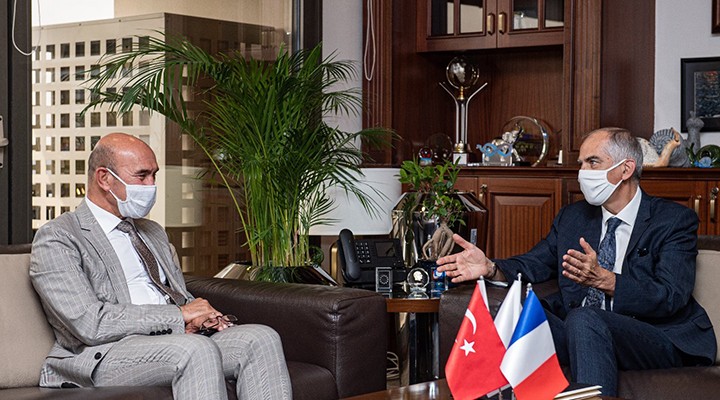 Başkan Soyer, Fransa’nın Ankara Büyükelçisi buluştu