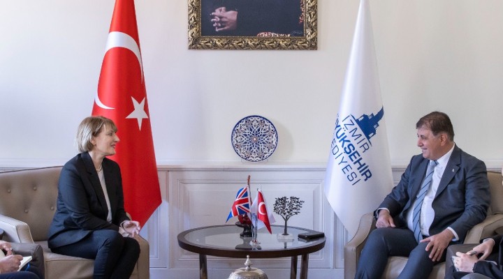 Başkan Tugay Birleşik Krallık Türkiye Büyükelçisi’ni ağırladı!