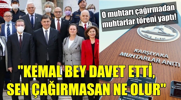 Başkan Tugay a büyük tepki:  Kılıçdaroğlu davet etti, sen çağırmasan ne olur 