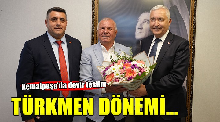 Başkan Türkmen göreve başladı...