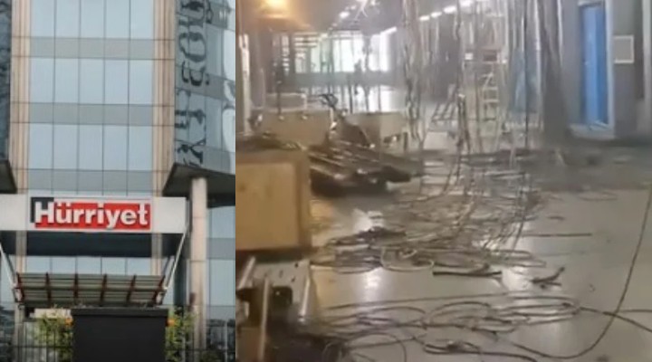 Bir dönemin sonu... Hürriyetin matbaas? hurdac?lara sat?ld?!