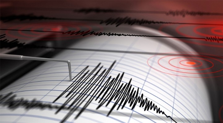 Bodrum da gece yarısı korkutan deprem
