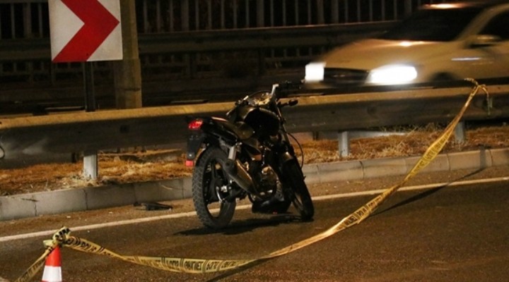 Bornova da motosiklet kazası: 1 ölü, 1 yaralı!