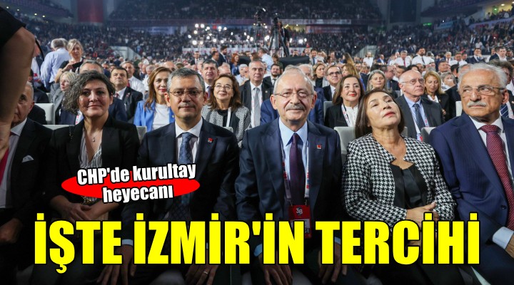 CHP de kurultay heyecanı... İşte İzmir sandığı sonuçları!