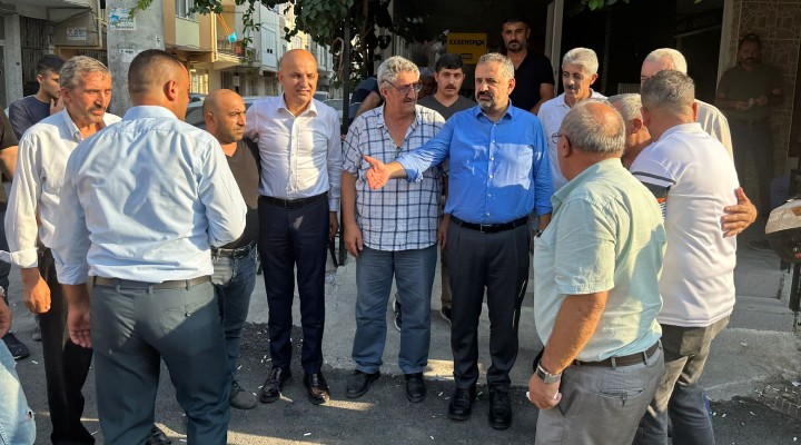 CHP li Aslanoğlu dan Suriyeli gerginliği yaşanan mahalleye ziyaret
