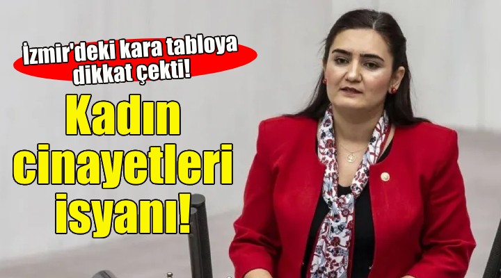 CHP li Kılıç tan kadın cinayetleri isyanı!
