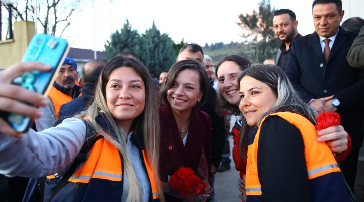 CHP li Kınay belediye emekçileriyle buluştu...