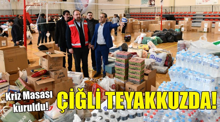 Çiğli, yaraları sarmak için teyakkuzda!