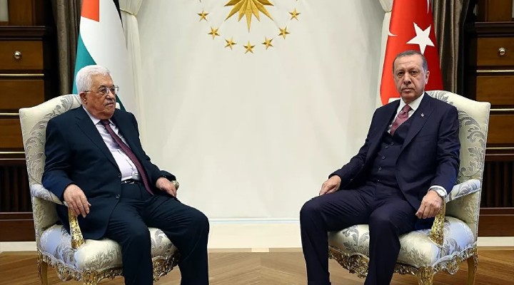 Cumhurbaşkanı Erdoğan, Filistin Devlet Başkanı Abbas la görüştü!