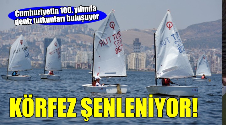 Cumhuriyet’in 100. yılında İzmir Körfezi şenlenecek