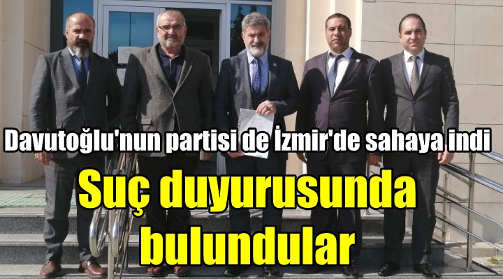 Davutoğlu nun partisi de başvurdu
