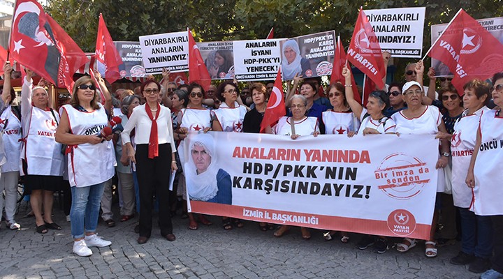 Diyarbakır eylemine İzmir den destek