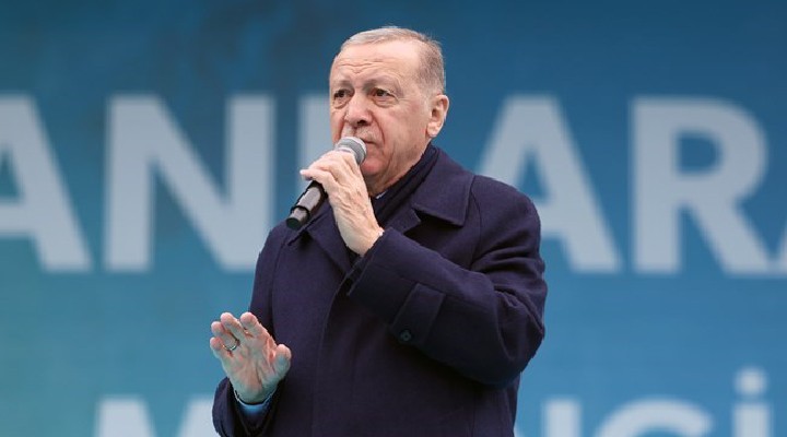 Erdoğan, Ankara mitinginde Murat Kurum a oy istedi!
