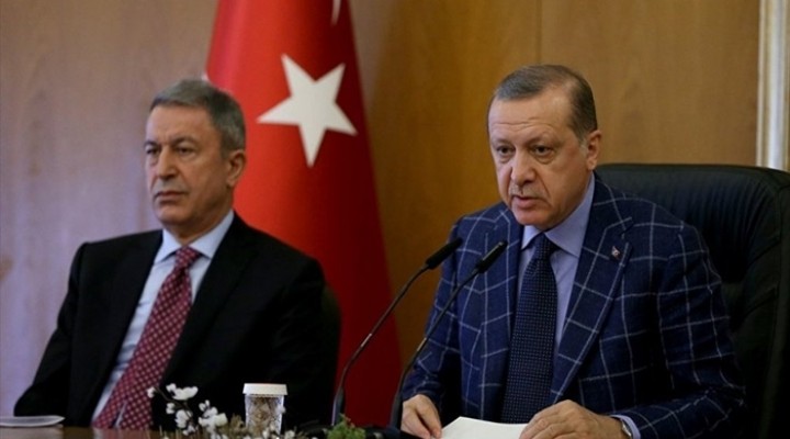 Erdoğan ve Akar dan kritik toplantı