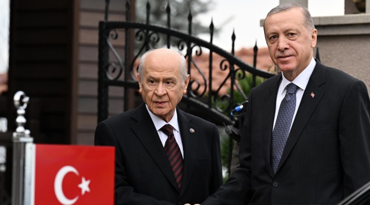 Erdoğan ve Bahçeli den sürpriz görüşme!