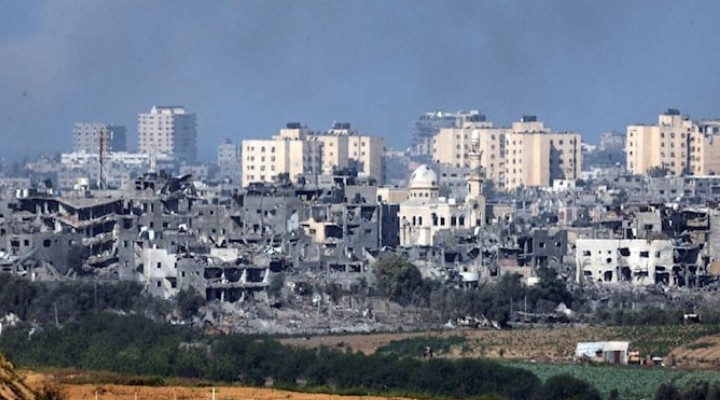 Gazze de büyük yıkım... İşte öncesi ve sonrası!