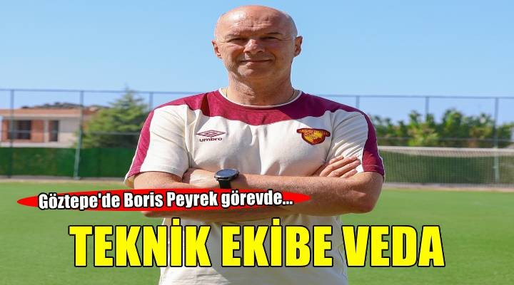 Göztepe'de teknik ekibe takviye
