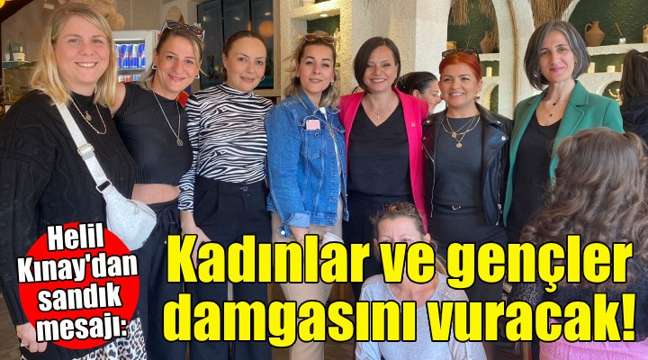Helil Kınay: Pazar günü sandığa kadınlar ve gençler damgasını vuracak!