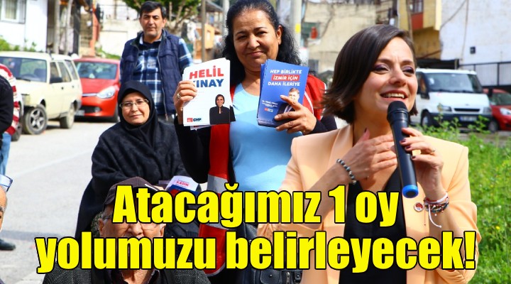 Helil Kınay: Sandığa atacağımız 1 oy gideceğimiz yolu belirleyecek!