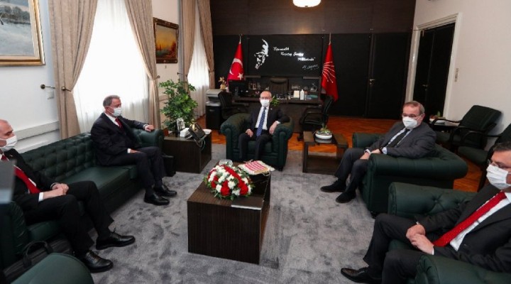 Hulusi Akar ve Süleyman Soylu dan, Kılıçdaroğlu na ziyaret