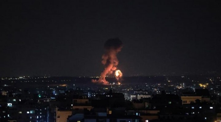 İsrail den Şam a hava saldırısı!