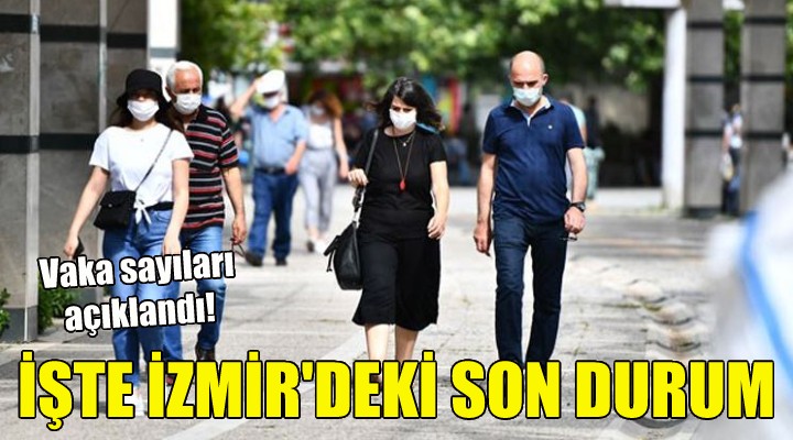 İşte İzmir deki son durum!