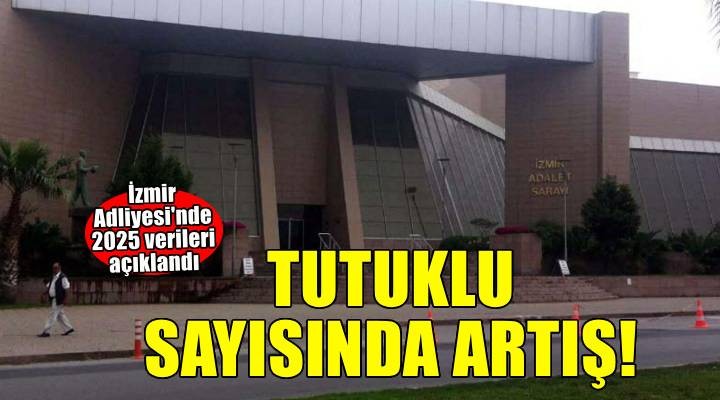 ?zmir Adliyesi'nde 2025 verileri aç?kland?