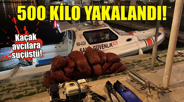 İzmir Körfezi nde kaçak avcılara suçüstü!