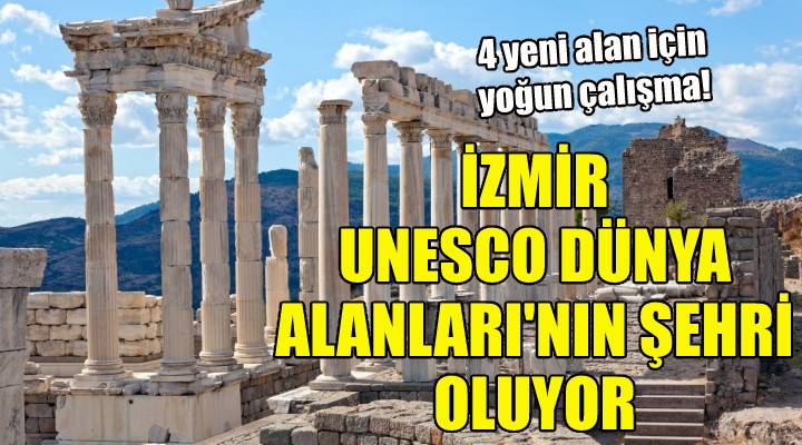 İzmir UNESCO Dünya Mirası Alanları’nın şehri oluyor!