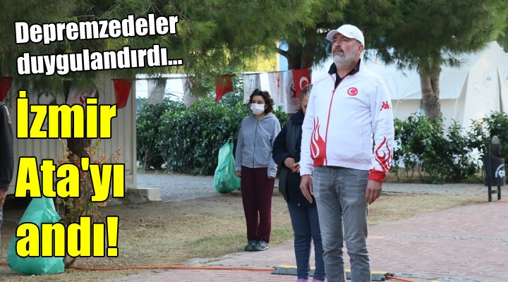 İzmir, Ulu Önderi andı!