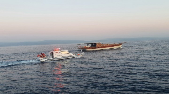 İzmir de 107 kaçak göçmen kurtarıldı