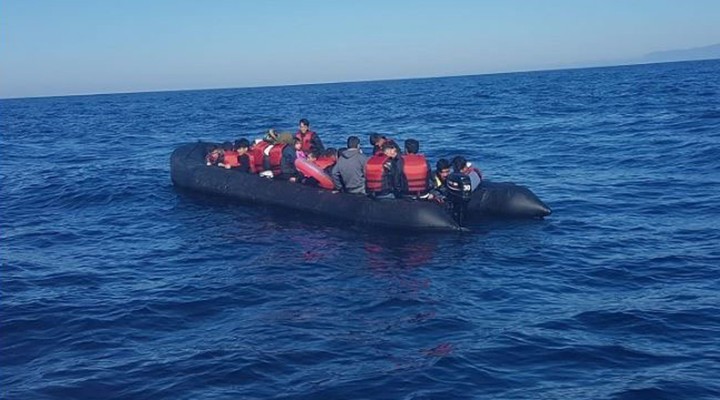 İzmir de 157 kaçak göçmen yakalandı